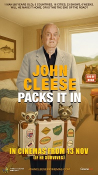 Poster for John Cleese Packs It In